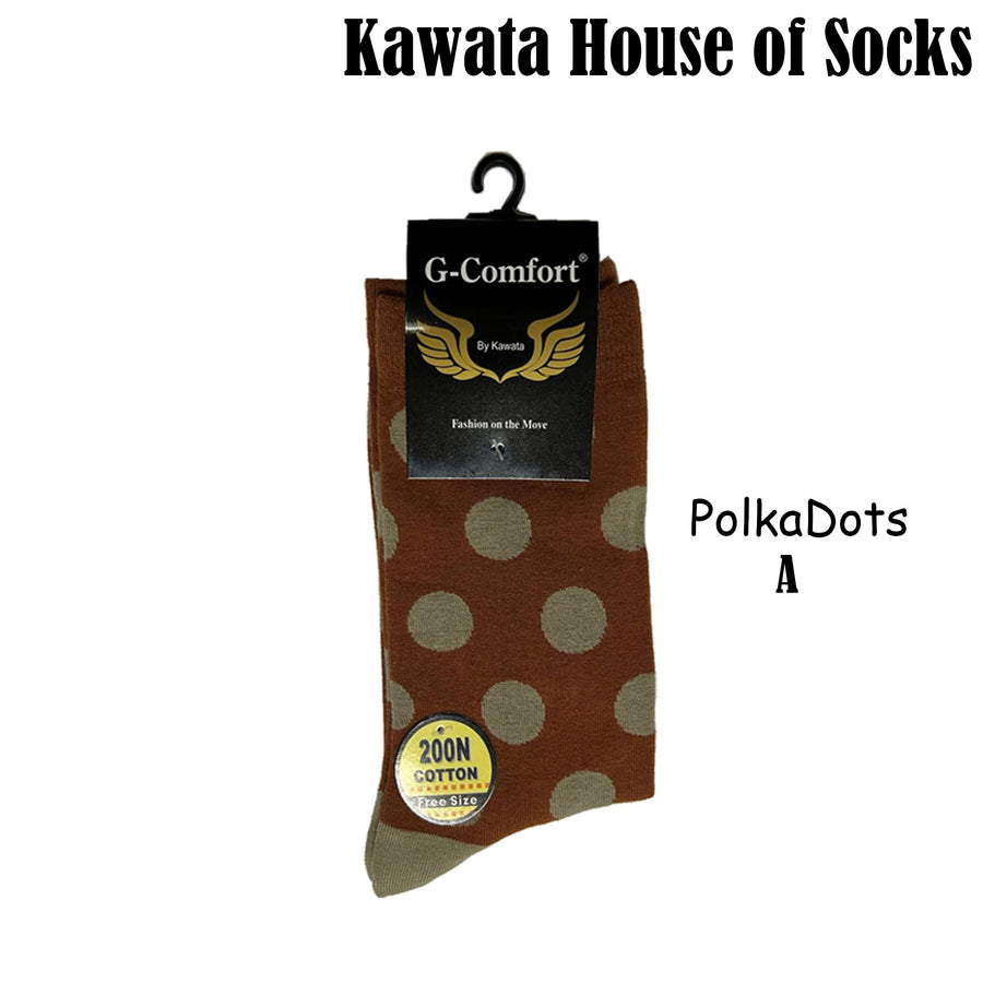 PolkaDots Mid Calf Socks