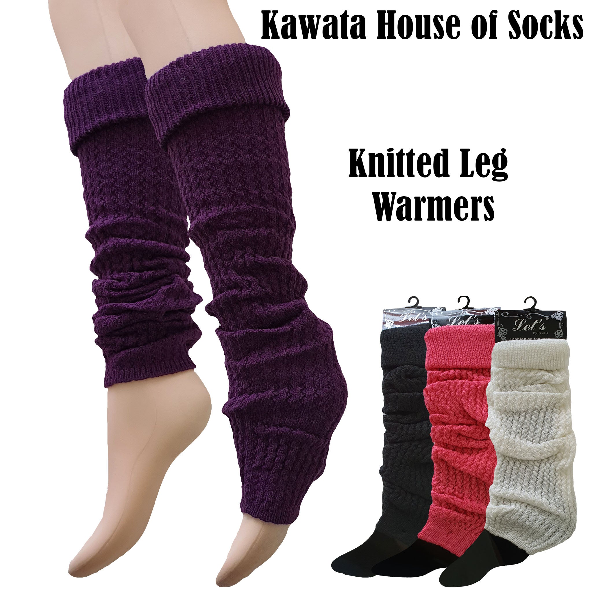 Knitted Leg Warmers  Calf Warmer – Kawata House of Socks