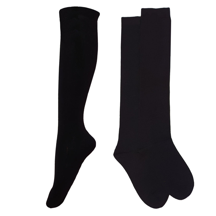 Plain Cotton Knee High Socks - Kawata House of Socks