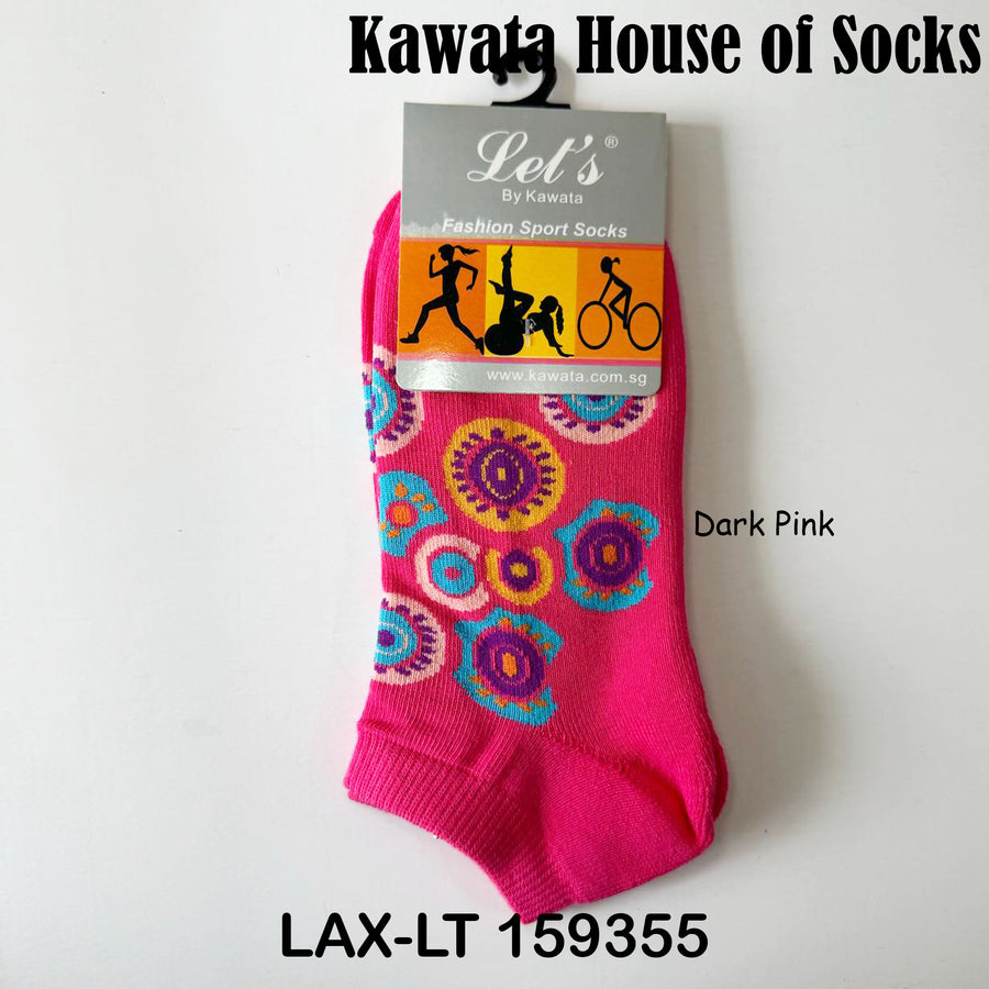 Flora Series Padded Ankle Socks