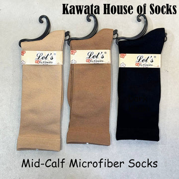 Microfiber Mid Calf Socks