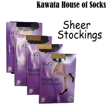Sheer Stockings Free Size and XXL available, 20 Deniers