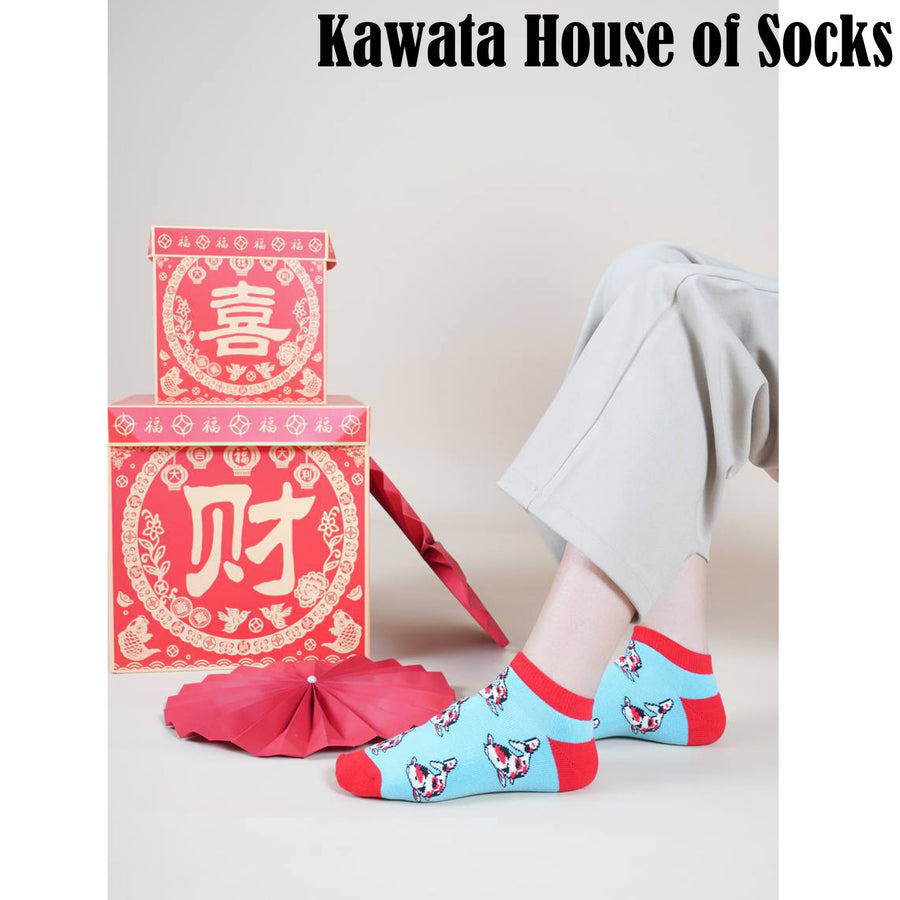 Koi Padded Ankle Socks