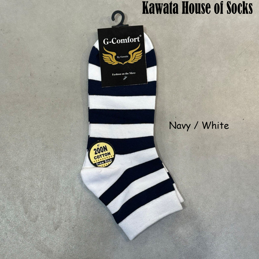 Quarter Stripes Length Socks
