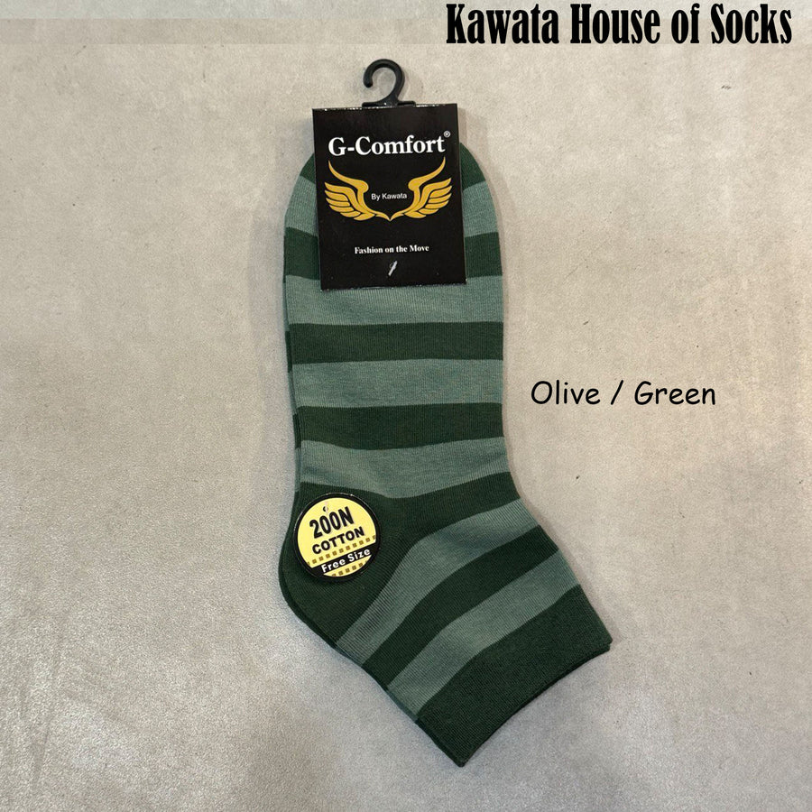 Quarter Stripes Length Socks