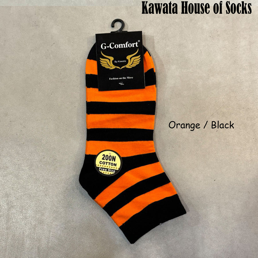 Quarter Stripes Length Socks