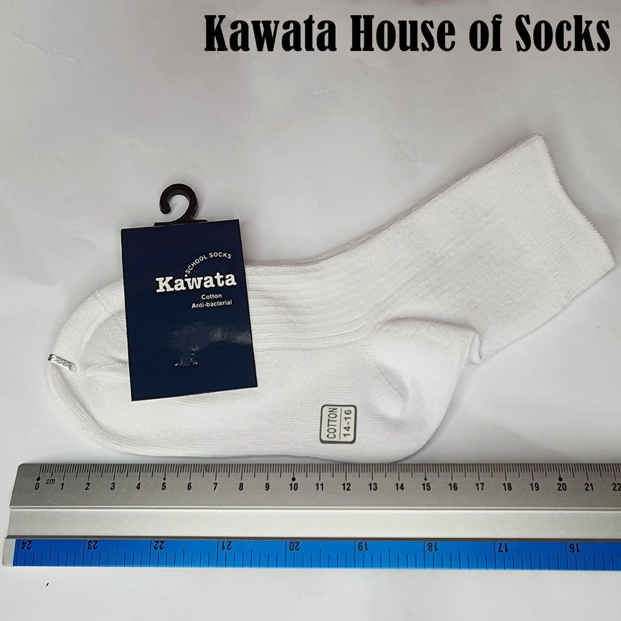 White School Socks - Kawata House of Socks