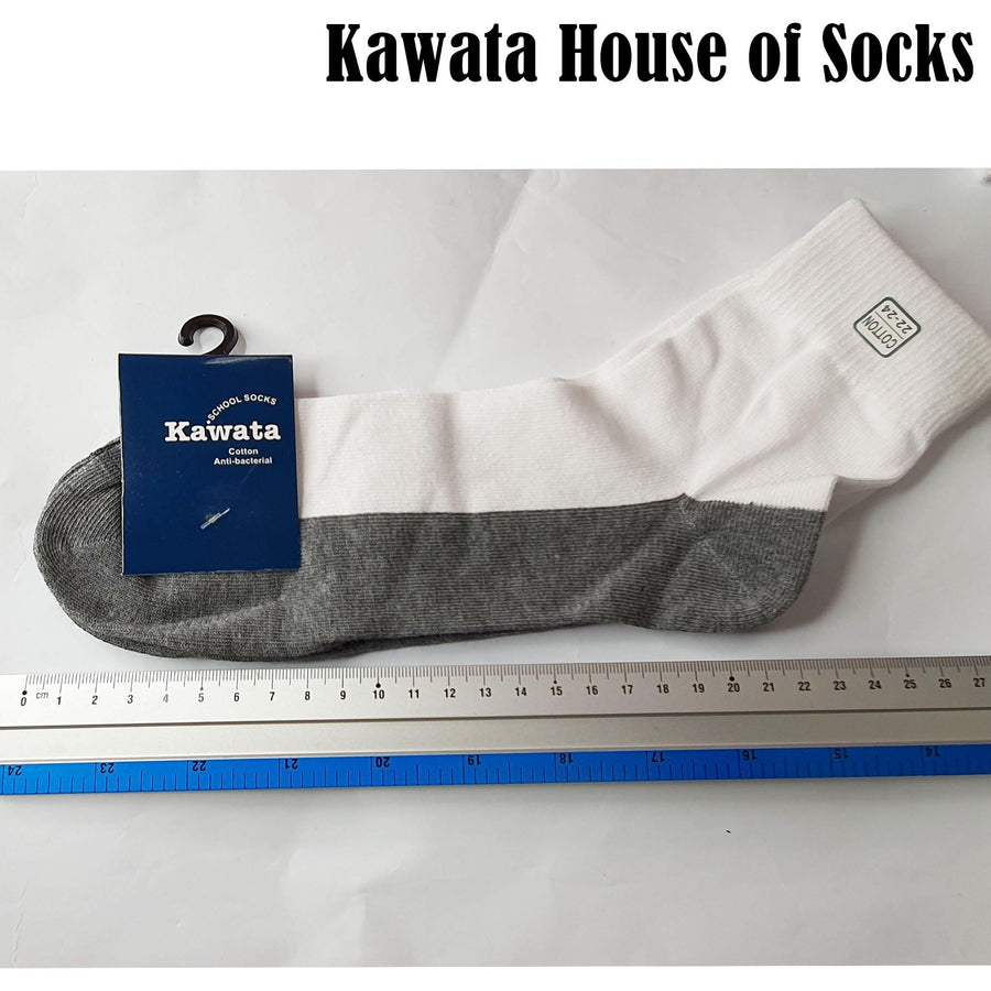 White School Socks - Kawata House of Socks