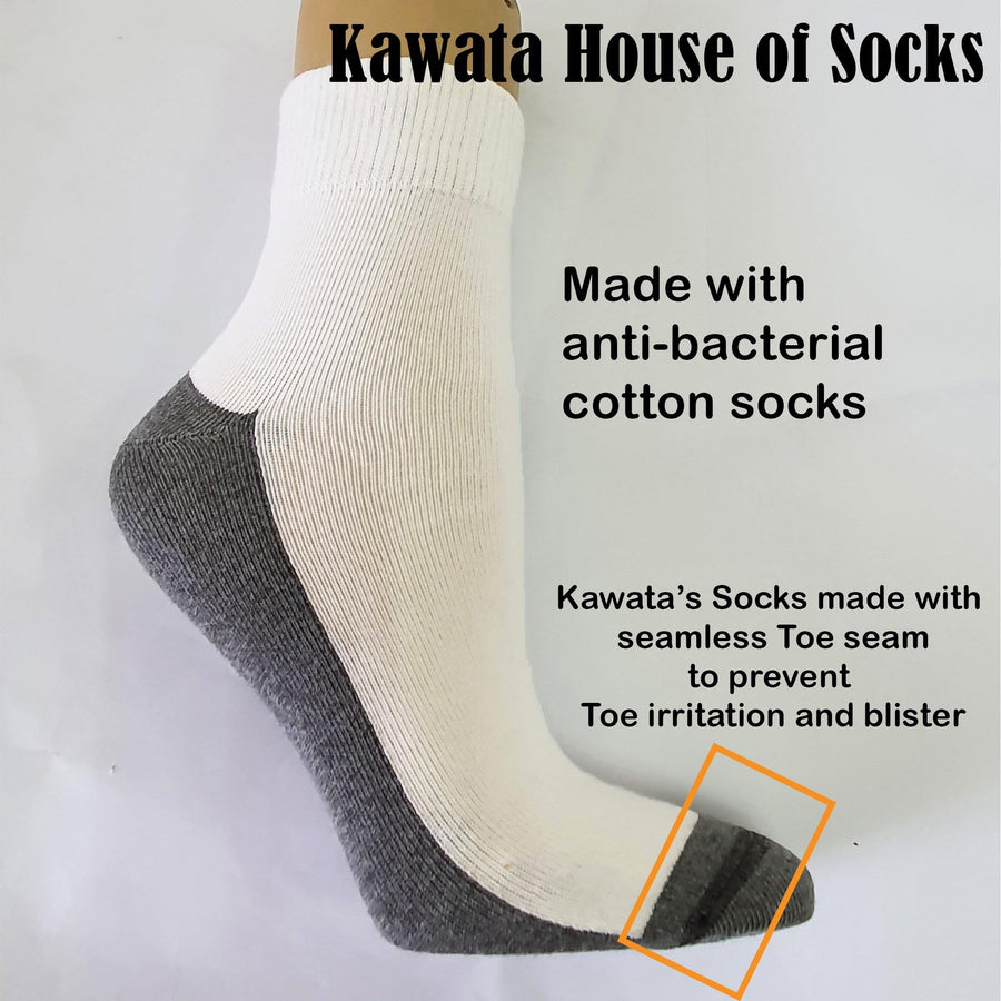 White School Socks - Kawata House of Socks