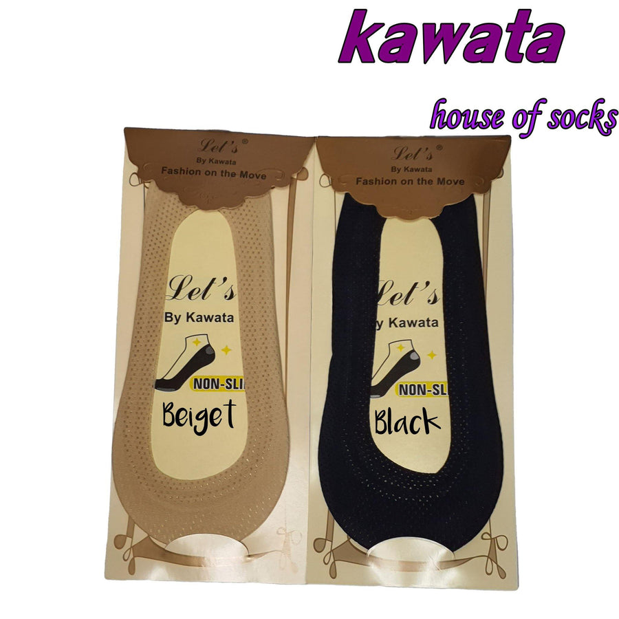 Kawata Low Cut Dri-Fit Foot Cover / Full Non-Slip Silicon Dri-Fit Hidden No-Show Socks - Kawata House of Socks