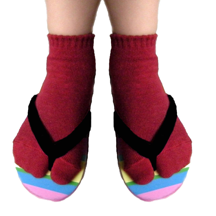 Two Toe Ankle Socks - Kawata House of Socks