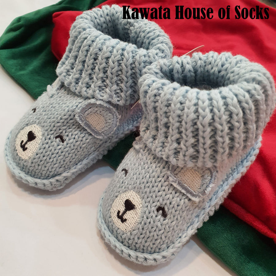 Newborn Knitted Booties C
