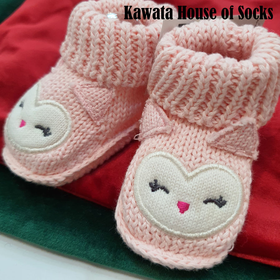 Newborn Knitted Booties G