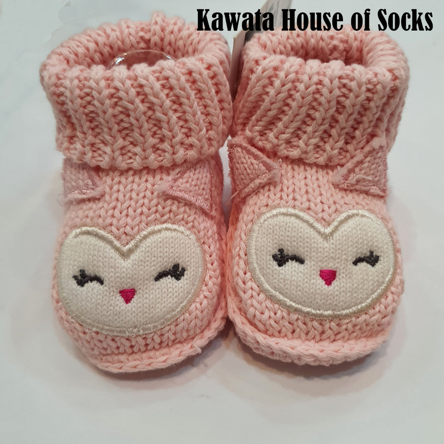 Newborn Knitted Booties G