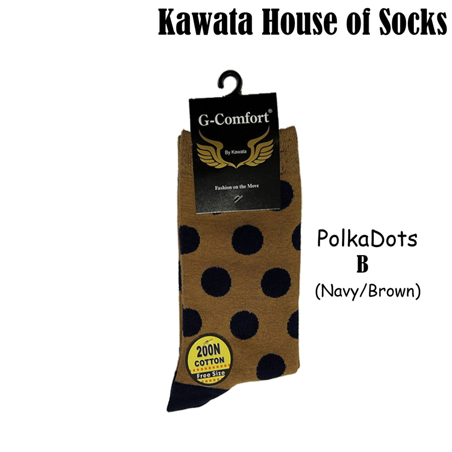 PolkaDots Mid Calf Socks