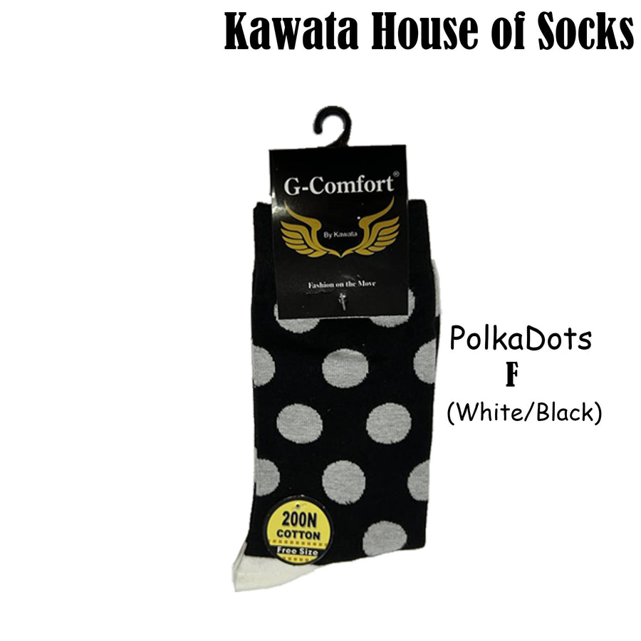 PolkaDots Mid Calf Socks