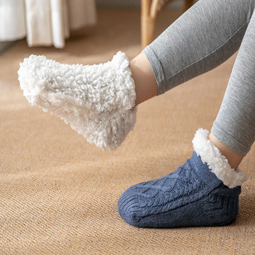 Ankle Casual Thick Thermal Socks | Ankle Sherpa Lined Sock