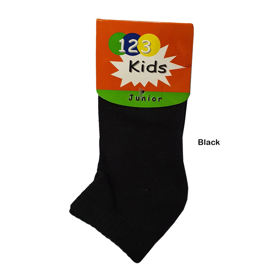 Stock Clearance! Padded Quarter Cushioned Socks for Kids - Kawata House of Socks