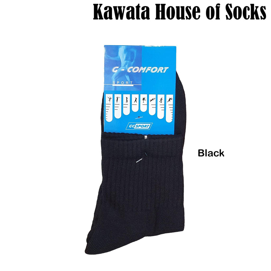 Padded Crew Socks / Padded Quarter Socks / Padded Sport Socks / Thick Socks - Kawata House of Socks