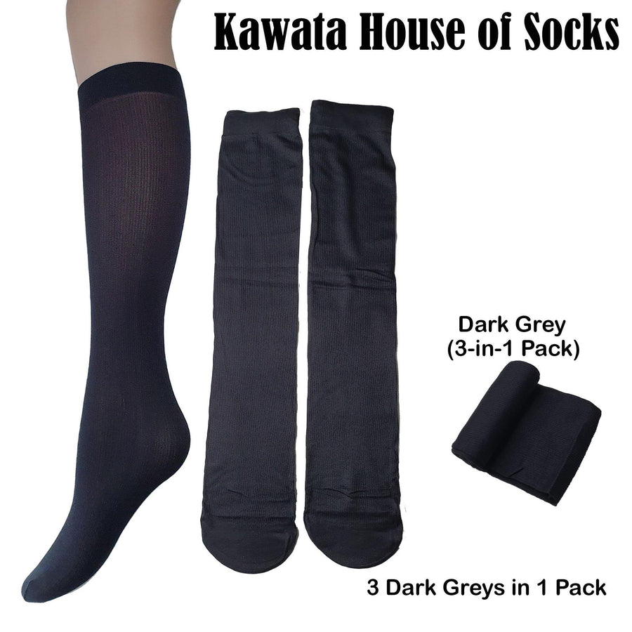 Knee High Candy Socks (3-in-1) / Nylon Knee High Socks - Kawata House of Socks