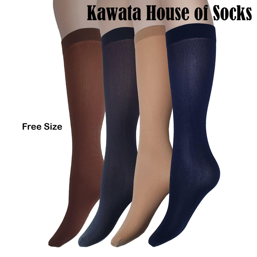 Knee High Candy Socks (3-in-1) / Nylon Knee High Socks - Kawata House of Socks