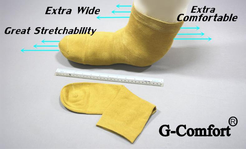 Super Size Socks /Extra Wide Socks/ Non-binding Socks - Kawata House of Socks
