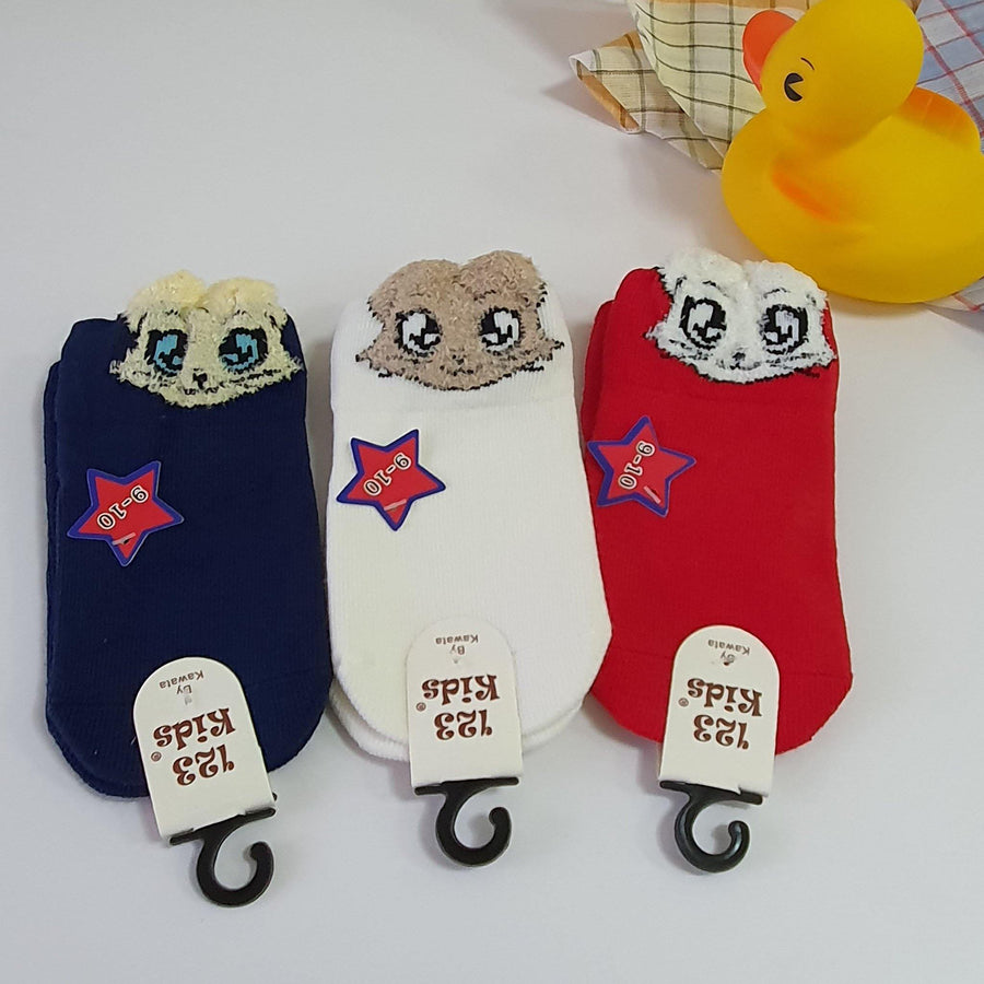 Kitten Baby Socks ( 6 -12 months old ) - Kawata House of Socks