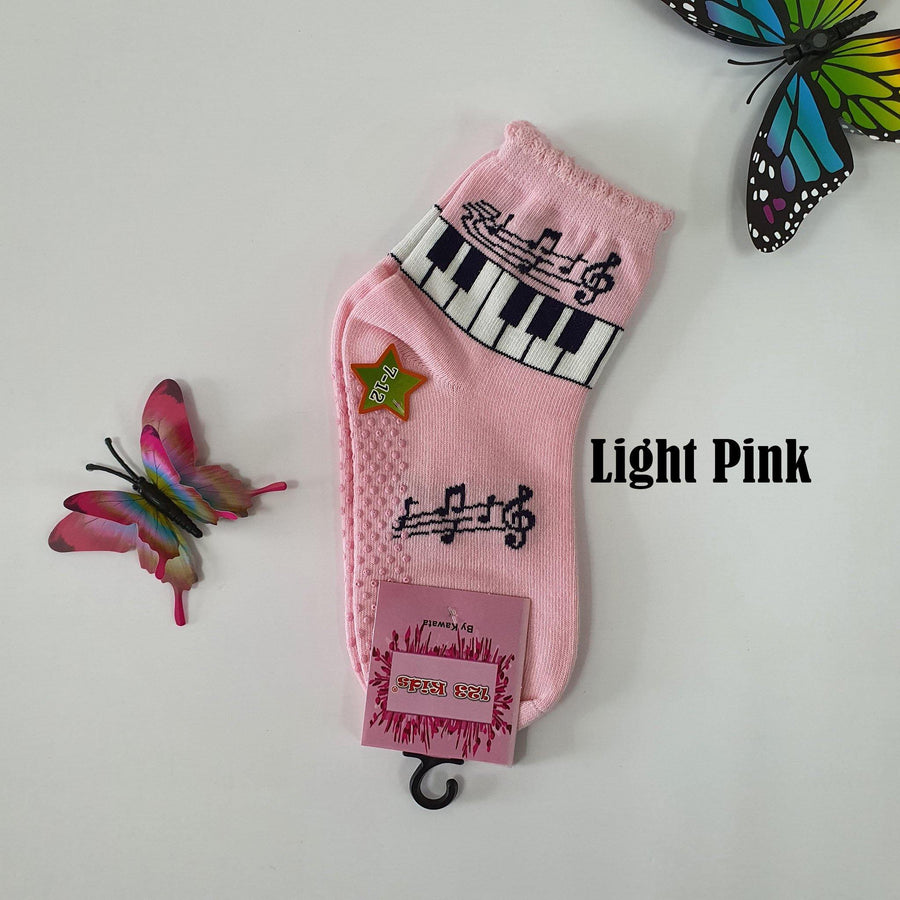 Anti Slip Piano Quarter Socks - Kawata House of Socks