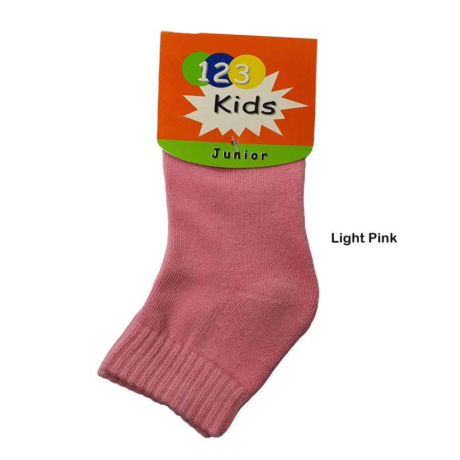 Stock Clearance! Padded Quarter Cushioned Socks for Kids - Kawata House of Socks