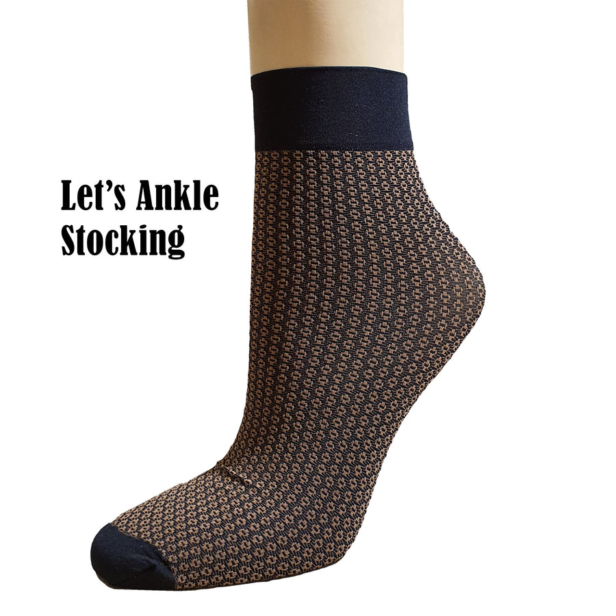 Let's Ankle Stocking Patterned One