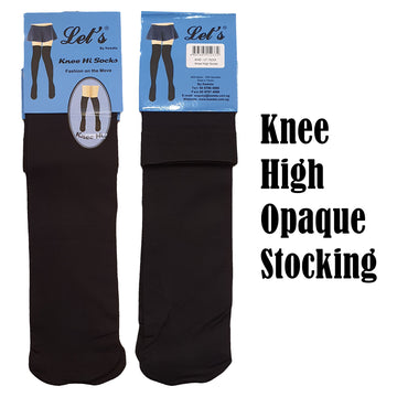 Knee High Stocking ( Black )