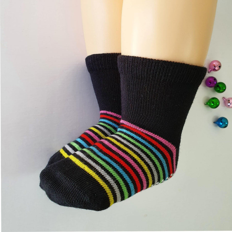 Rainbow Baby Socks ( 6 months ~ 1.5 years old ) - Kawata House of Socks