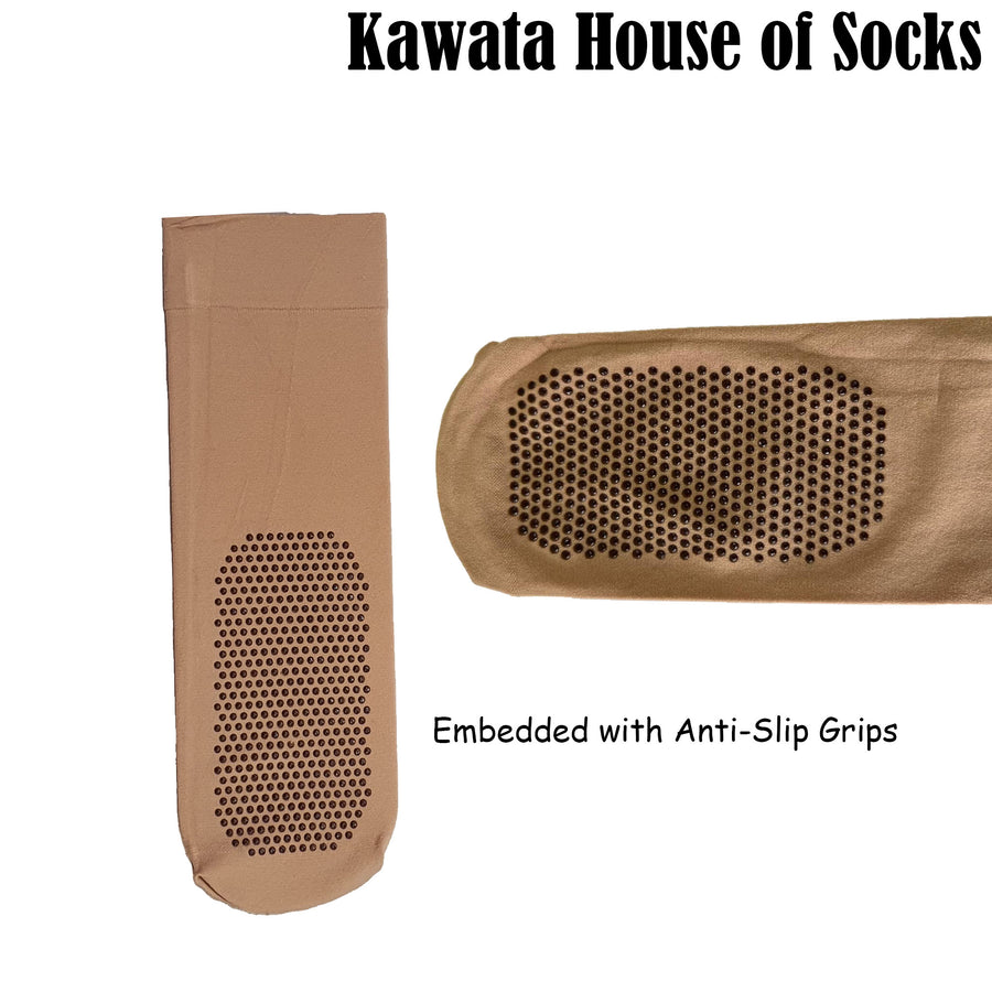 3 Pairs Value Pack Anti Slip Above Ankle Stocking | Crew Anti Slip Stockings