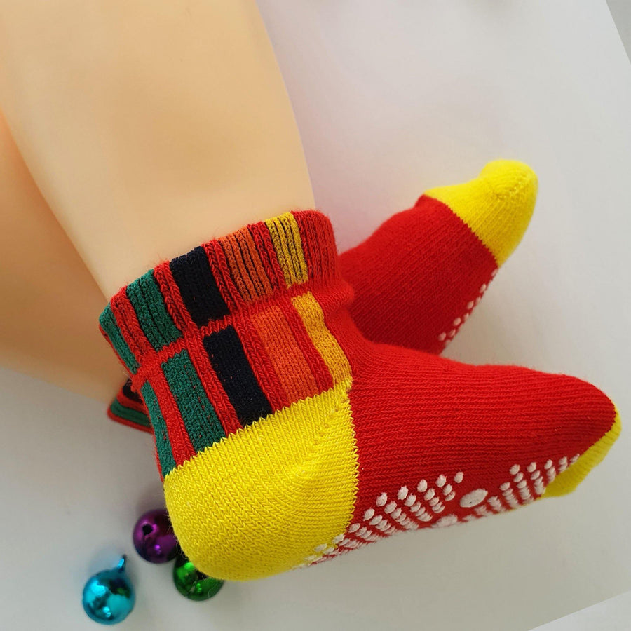 Rainbow Lines Baby Socks ( 6 months ~ 1 years old ) - Kawata House of Socks