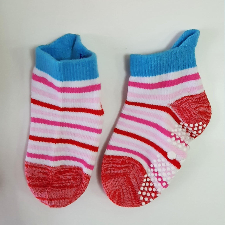 Stripe Tail Tab Baby Socks ( 6 months ~ 3.5 years old ) - Kawata House of Socks