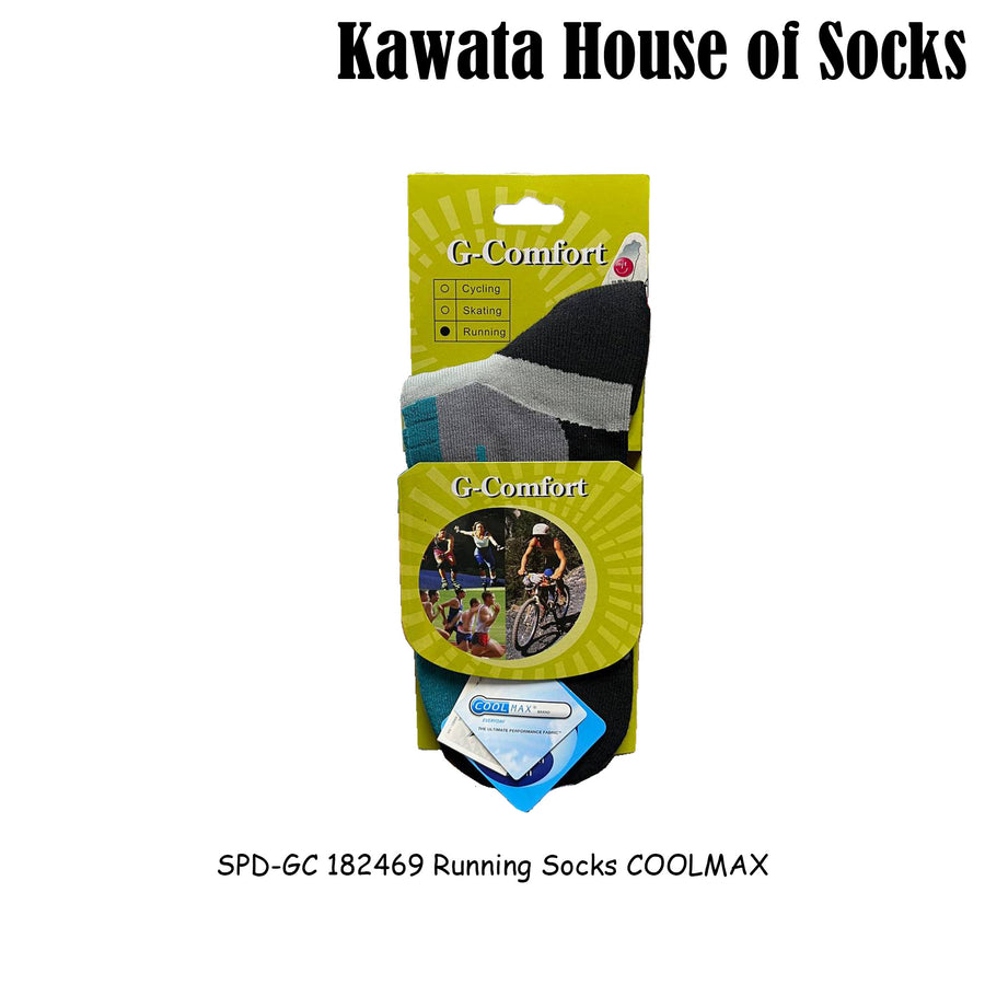 COOLMAX® Crew Socks | Anti Bacterial and Anti Odour Crew  Sport Socks | Running Socks