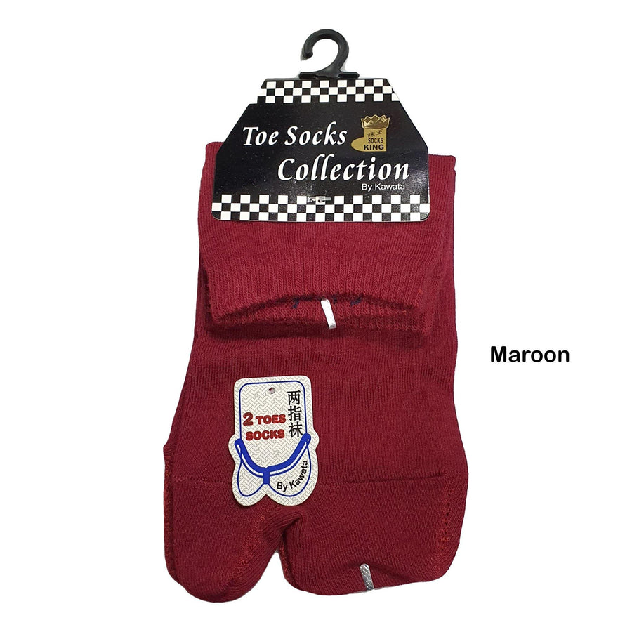 Two Toe Ankle Socks / Tabi Ankle Socks - Kawata House of Socks