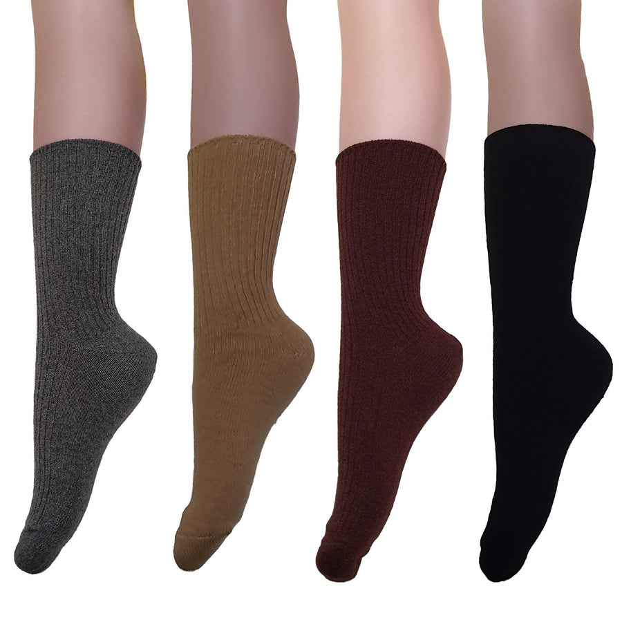 Mid Calf Wool Socks (Unisex) / Mid Calf Winter Socks - Kawata House of Socks
