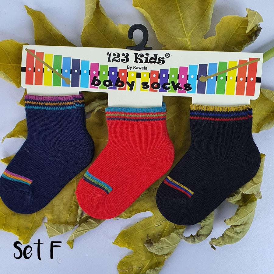 1-3 Months Baby Socks Set - Kawata House of Socks