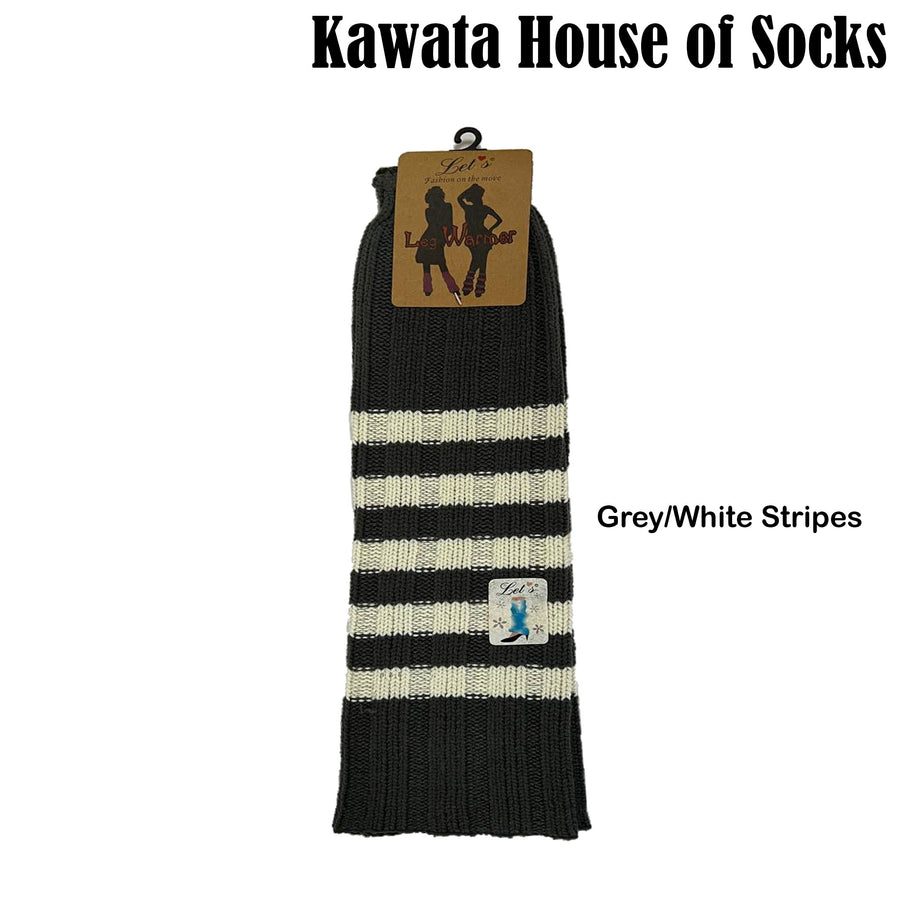 Flared Stripes Leg Wamers