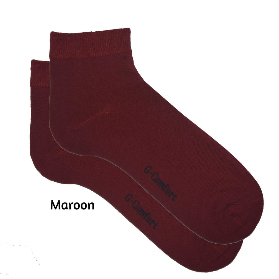 Quarter Plain Thin Socks - Kawata House of Socks