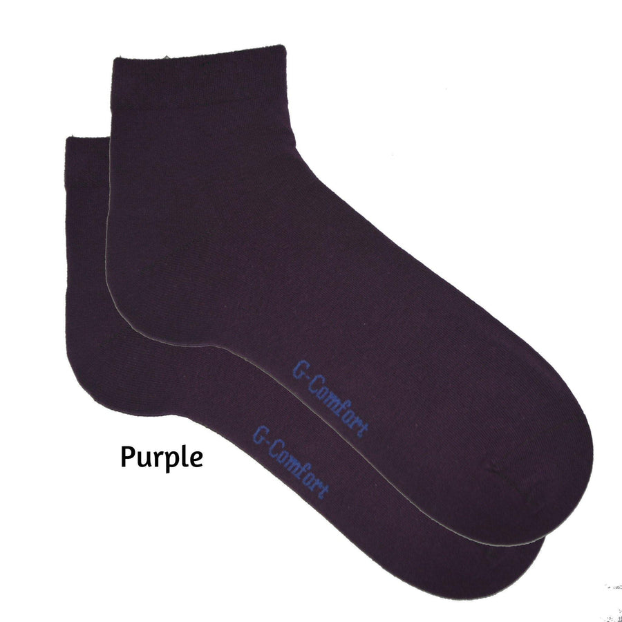 Quarter Plain Thin Socks - Kawata House of Socks