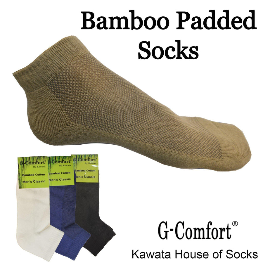 Bamboo Padded Socks - Kawata House of Socks