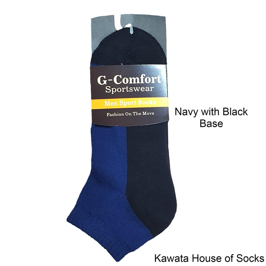 Padded Two Tone Socks - Kawata House of Socks