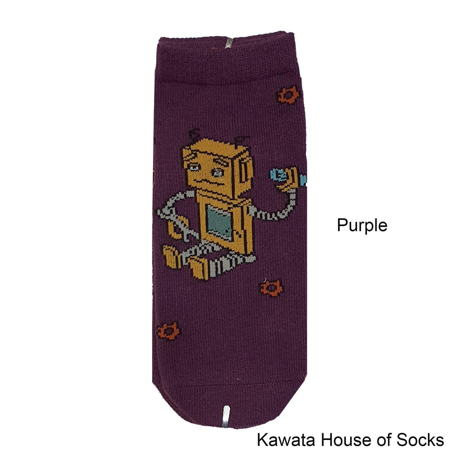 Anti-Slip Robot Series 3 Socks - Kawata House of Socks