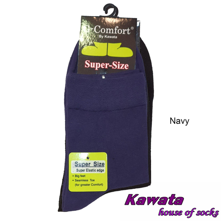 Super Size Socks /Extra Wide Socks/ Non-binding Socks - Kawata House of Socks