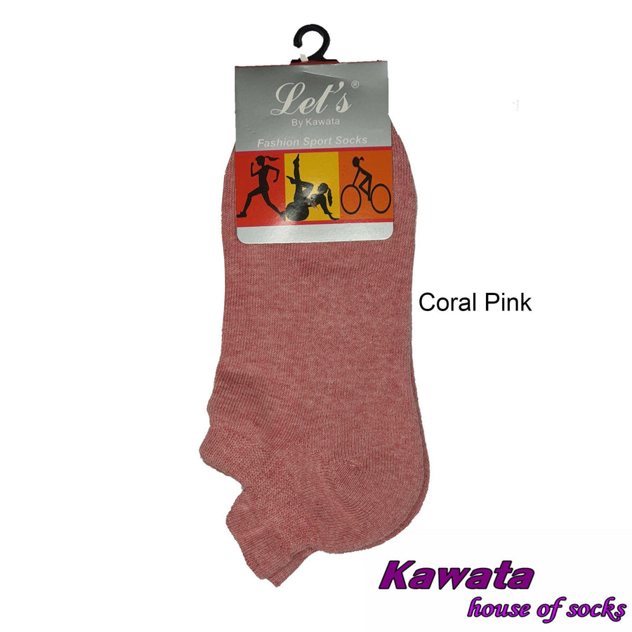 Padded Heel Tab Ankle Sport Socks - Kawata House of Socks