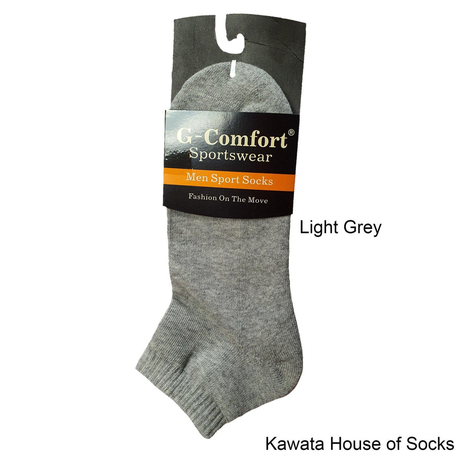 Plus Size Padded Sport Socks - Kawata House of Socks