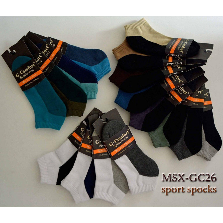 Padded Two Tone Socks - Kawata House of Socks