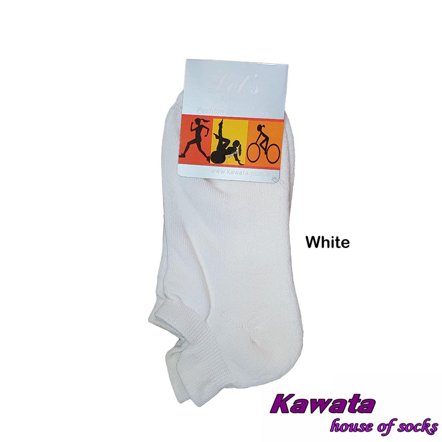 Padded Heel Tab Ankle Sport Socks - Kawata House of Socks